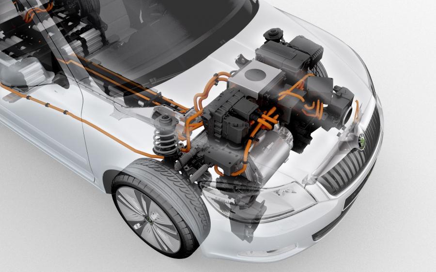  Skoda Octavia Green E-Line Concept 2010 года  (фото 19 из 46)